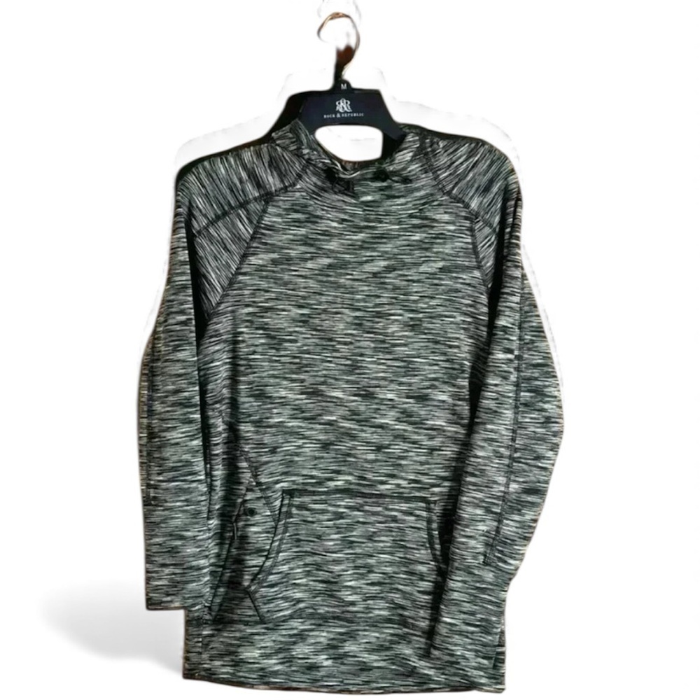 Calvin Klein Performance  Women's Size XS Lightweight Neon Green/Black Hoodie